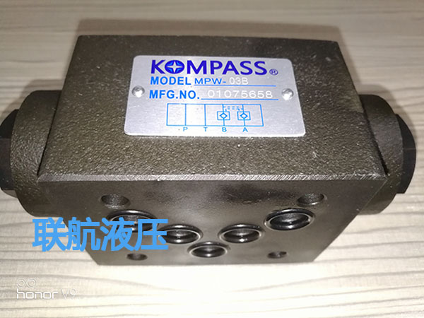 臺灣KOMPASS液壓閥 MPW-03B          